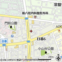 千葉県松戸市日暮6丁目41周辺の地図