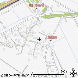 千葉県成田市北須賀580周辺の地図