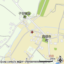 千葉県白井市谷田525周辺の地図