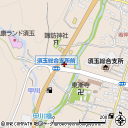 すき家１４１号北杜須玉店周辺の地図