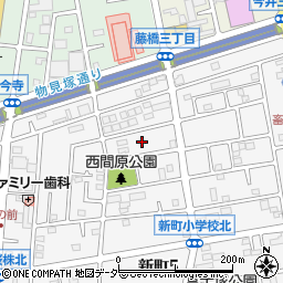 東京都青梅市新町5丁目43周辺の地図