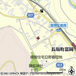 山梨県北杜市長坂町富岡130周辺の地図