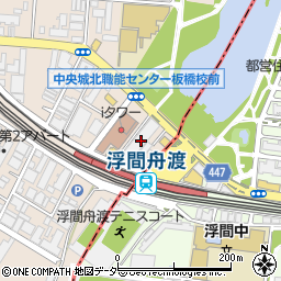 東京都板橋区舟渡1丁目12-11周辺の地図
