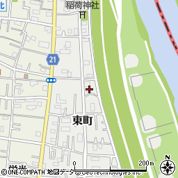 埼玉県三郷市東町86-2周辺の地図