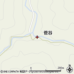 福井県南条郡南越前町菅谷36周辺の地図