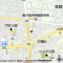千葉県松戸市日暮6丁目28周辺の地図