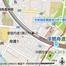 東京都板橋区舟渡1丁目15-7周辺の地図