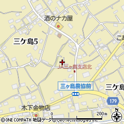 埼玉県所沢市三ケ島5丁目493周辺の地図