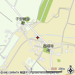 千葉県白井市谷田1104周辺の地図
