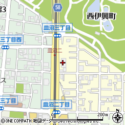 株式会社光雲堂　足立店周辺の地図