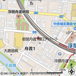 東京都板橋区舟渡1丁目7-20周辺の地図