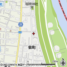 埼玉県三郷市東町84周辺の地図