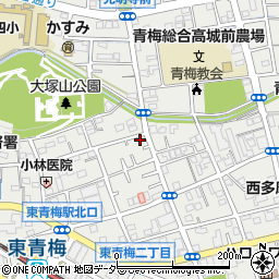 東京都青梅市東青梅2丁目21-53周辺の地図