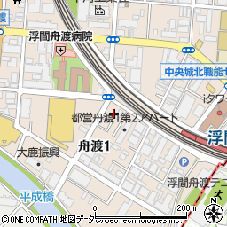 東京都板橋区舟渡1丁目7-19周辺の地図