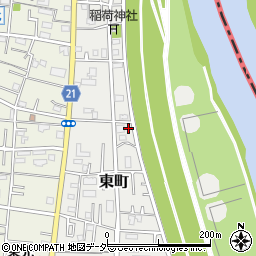 埼玉県三郷市東町85周辺の地図
