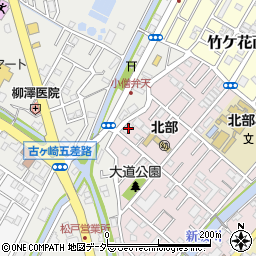 千葉県松戸市根本192周辺の地図