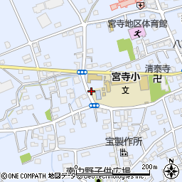 入間市立　宮寺学童保育室周辺の地図