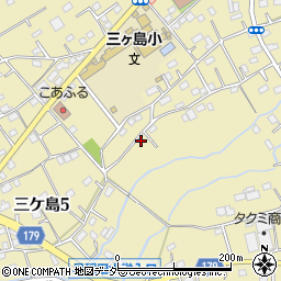 埼玉県所沢市三ケ島3丁目1382周辺の地図