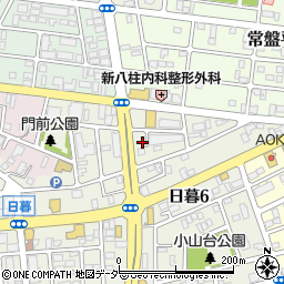 千葉県松戸市日暮6丁目29周辺の地図