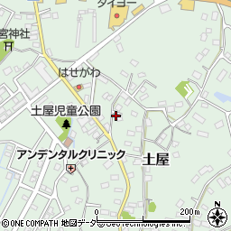 千葉県成田市土屋1384周辺の地図