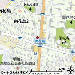 株式会社湯浅　南花島給油所周辺の地図