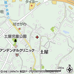 千葉県成田市土屋1390周辺の地図
