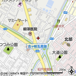 千葉県松戸市古ケ崎788周辺の地図
