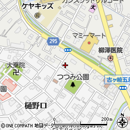 千葉県松戸市古ケ崎50周辺の地図