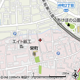 三鈴ハイツ周辺の地図