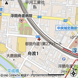 東京都板橋区舟渡1丁目7-18周辺の地図
