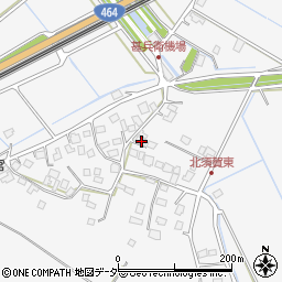 千葉県成田市北須賀574周辺の地図