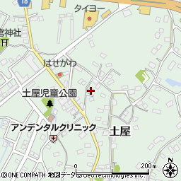 千葉県成田市土屋1386周辺の地図
