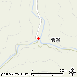 福井県南条郡南越前町菅谷24-22周辺の地図
