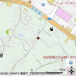 千葉県成田市土屋106周辺の地図