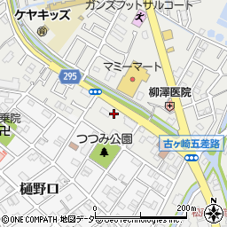セブンイレブン松戸古ヶ崎五差路店周辺の地図