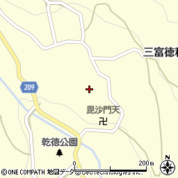三徳荘周辺の地図