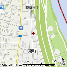 埼玉県三郷市東町71周辺の地図