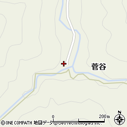 福井県南条郡南越前町菅谷23周辺の地図