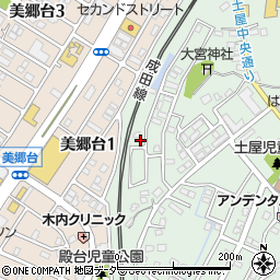 千葉県成田市土屋1861周辺の地図