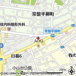 千葉県松戸市日暮6丁目88周辺の地図