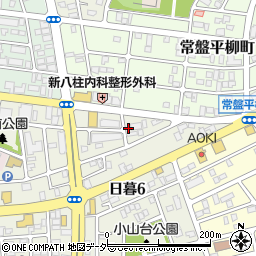 千葉県松戸市日暮6丁目6周辺の地図