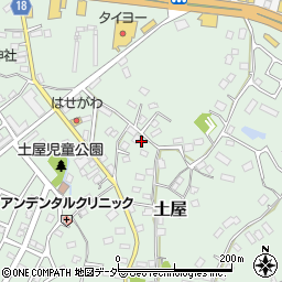 千葉県成田市土屋1388周辺の地図