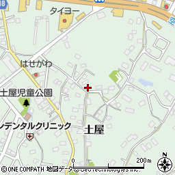 千葉県成田市土屋1392周辺の地図