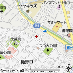 千葉県松戸市古ケ崎478周辺の地図