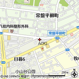 千葉県松戸市日暮6丁目85周辺の地図