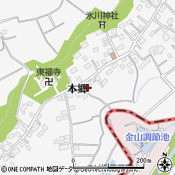 埼玉県所沢市本郷588周辺の地図