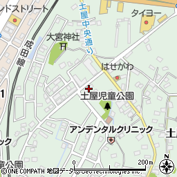 千葉県成田市土屋1345周辺の地図