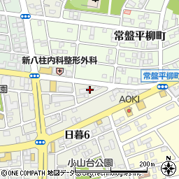 千葉県松戸市日暮6丁目7周辺の地図