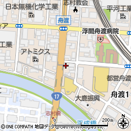 東京都板橋区舟渡1丁目5-12周辺の地図