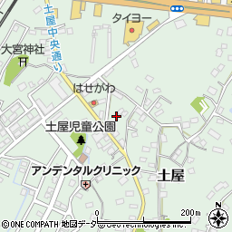 千葉県成田市土屋1372周辺の地図